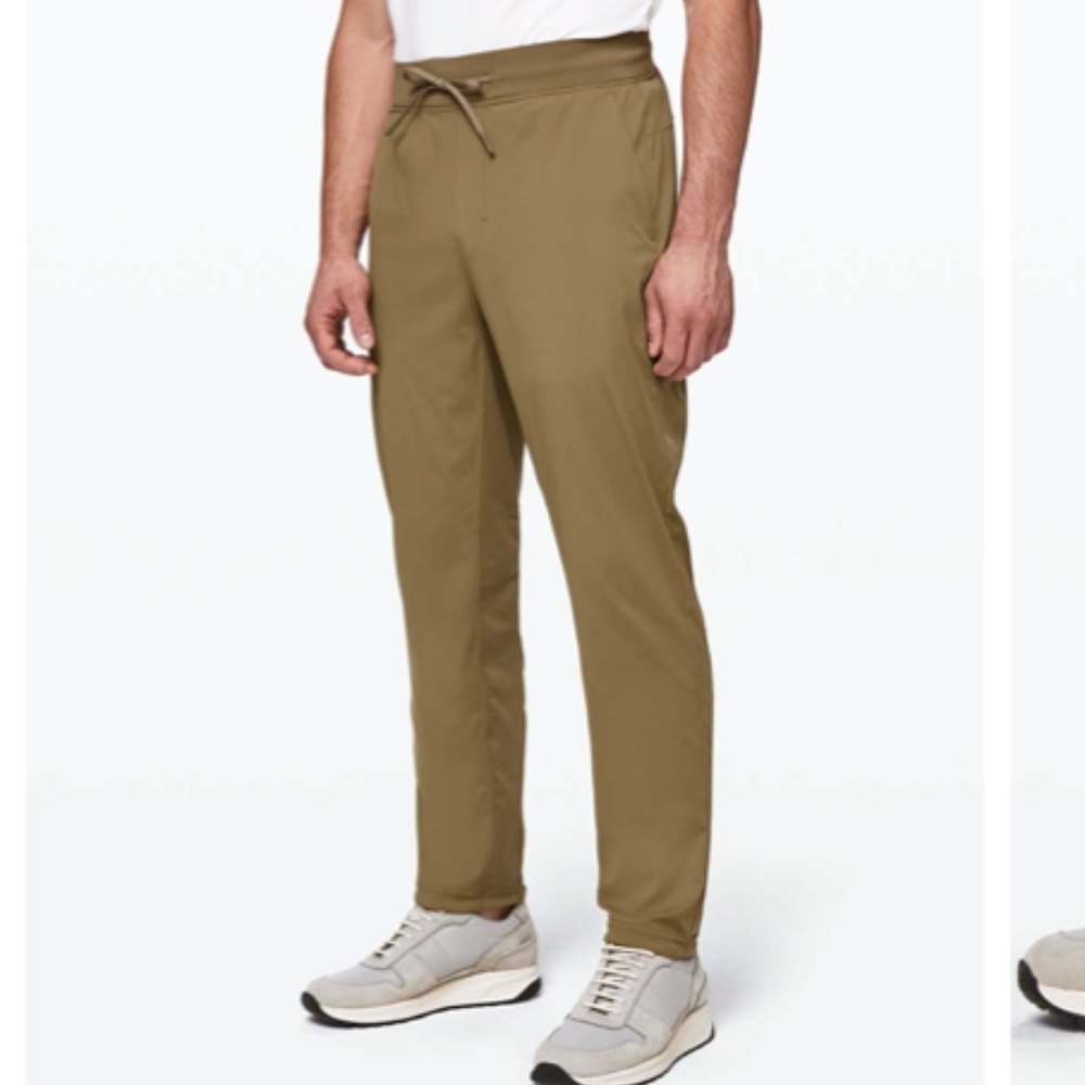 Lululemon Great Wall Pant In Artifact Tan Mustard Small